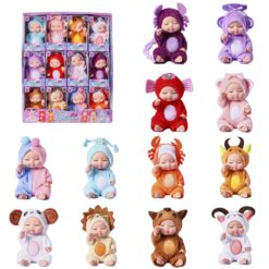 12pcs Mini Baby Dolls Set