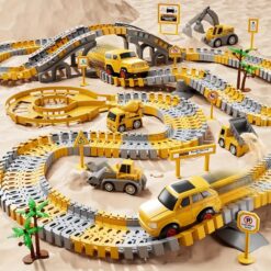 236pcs Race Tracks Toys Set