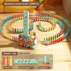 Electric Domino Train Toy